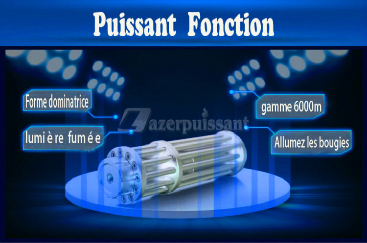 laser bleu 20000mw puissant