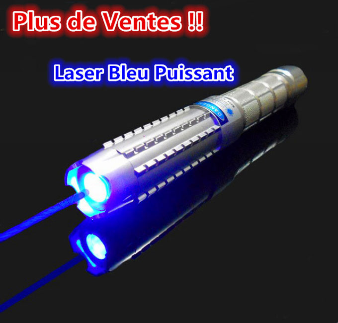 Puissant Pointeur Laser Bleu 10000mw