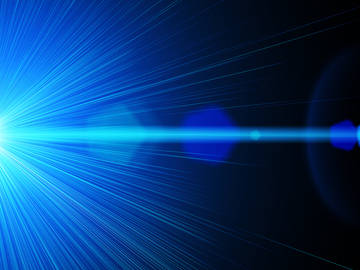 Le mot laser est un acronyme d'amplification de la lumière par émission stimulée de rayonnement.