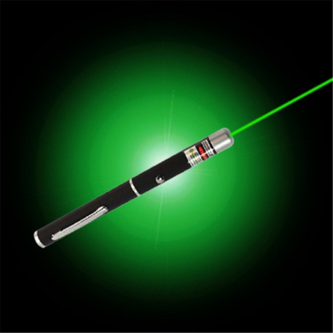 Stylo Laser Vert 1mw Visibilité 1km