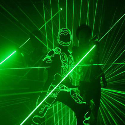 Sabre Laser Vert 50mw DJ