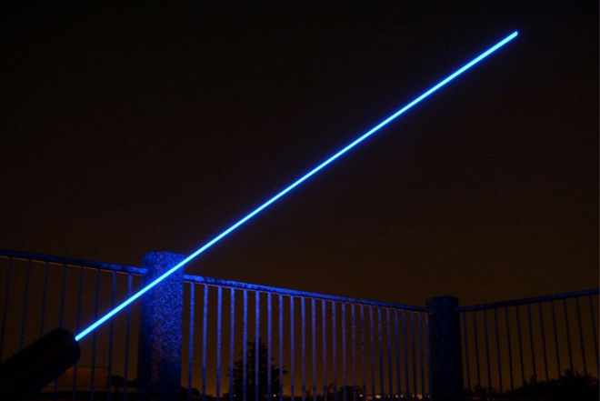 Haute puissance pointeur laser bleu 40000mw