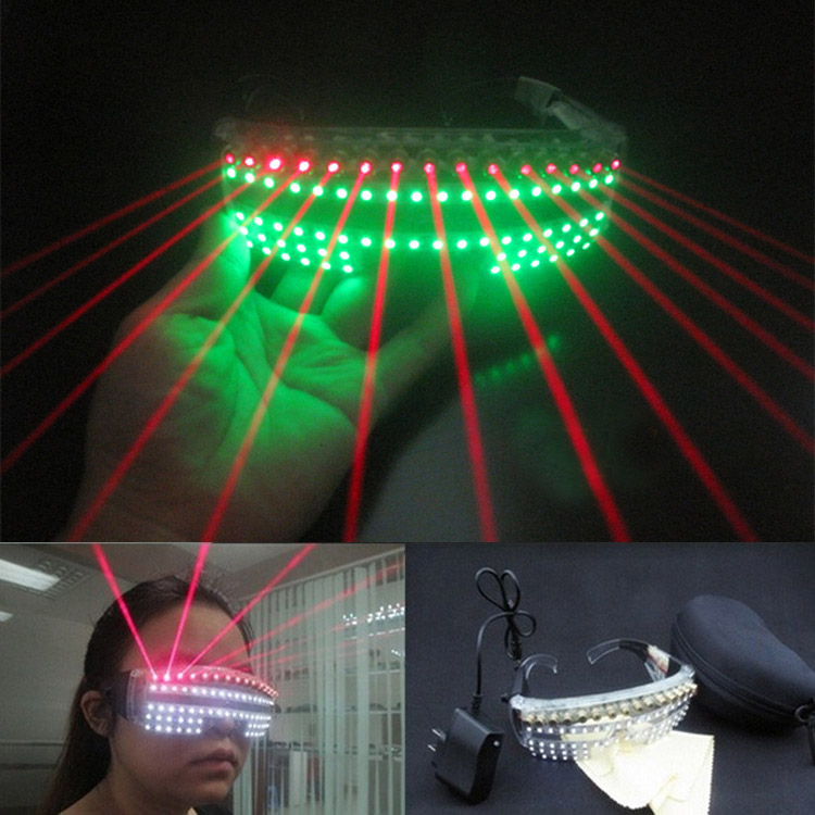 Lunettes Laser Rouge LED