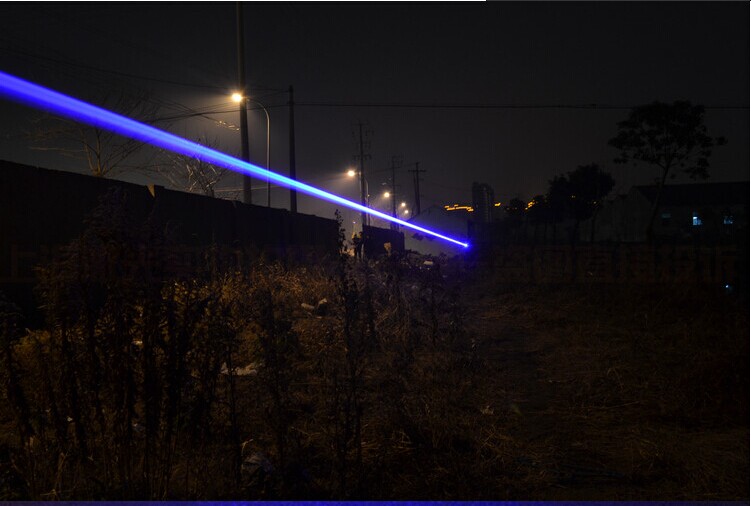 laser bleu lampe