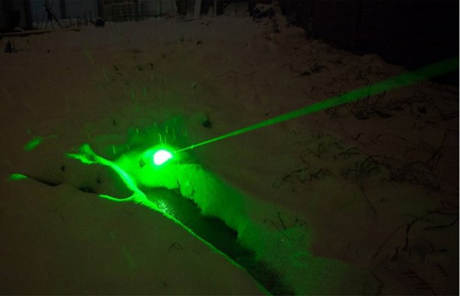 puissance laser 500mw
