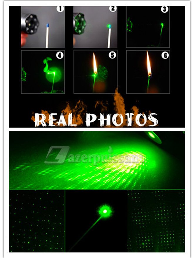 lampe de poche laser vert