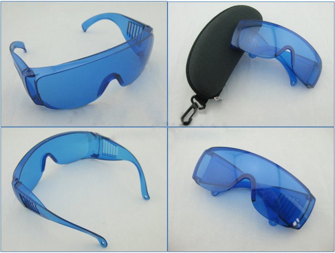 lunettes de securite pour bleu