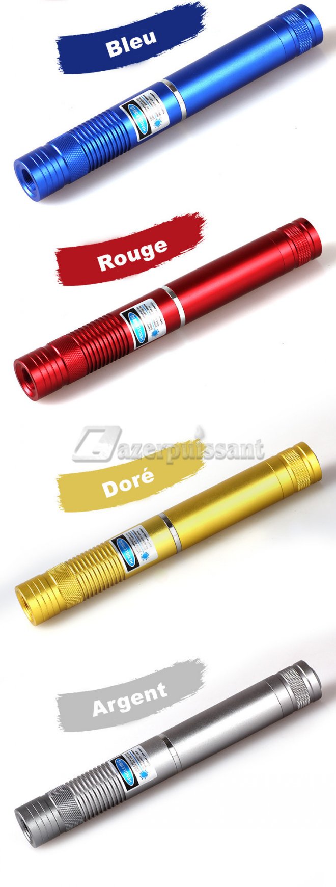 Pointeur Laser Bleu, Stylo Laser Bleu Puissant