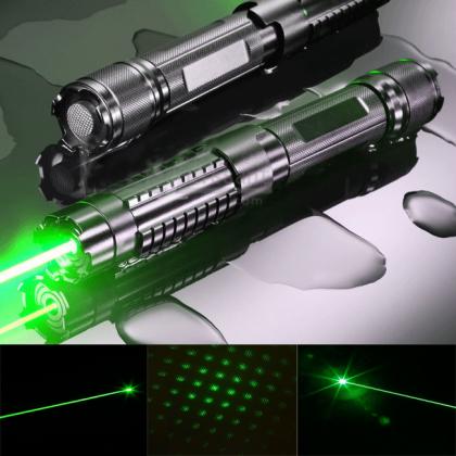 Vous voulez acheter un pointeur laser puissant ? En vert, rouge ou violet !