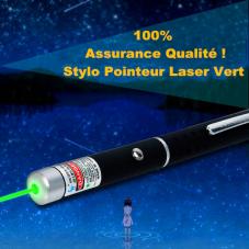 Pointeur Laser Vert 200mw Stylo Laser Chien Fou