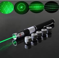 5 en 1 laser vert 30mw lumileux