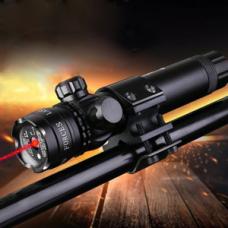 Viseur Laser Rouge pour Airsoft/Carabine/Pistolet Torche Laser Tactique Laser Rouge Portée Laser pour Arme de Chasse