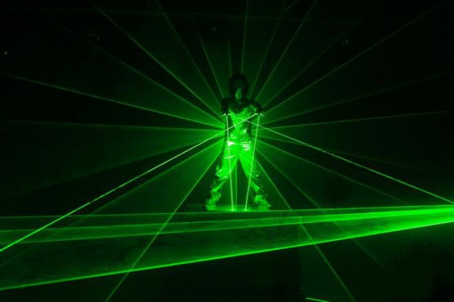 sabre laser vert